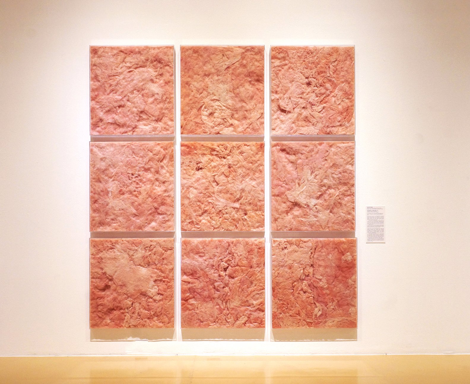 Nine Pink Squares