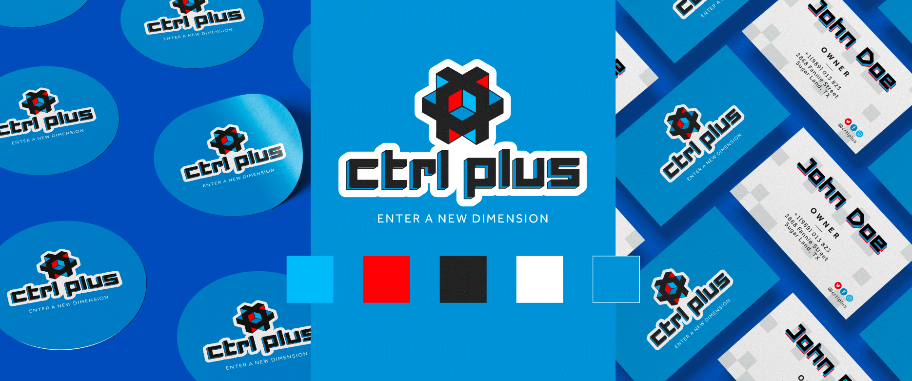 ctrl plus - video game store / class project / 2018