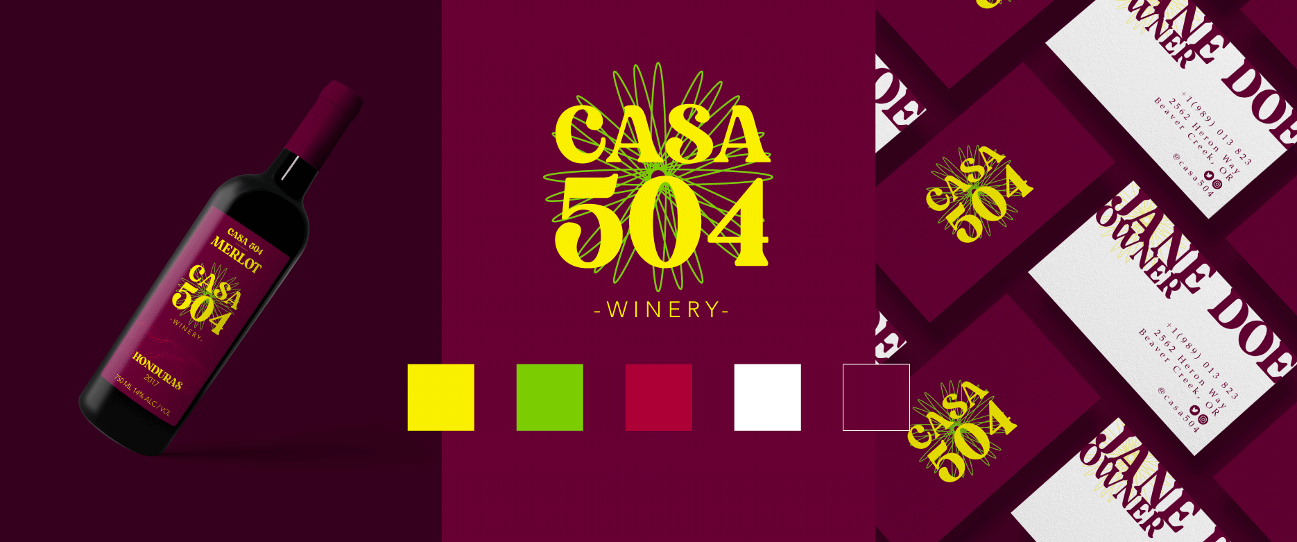 casa 504 - winery / personal project / 2021