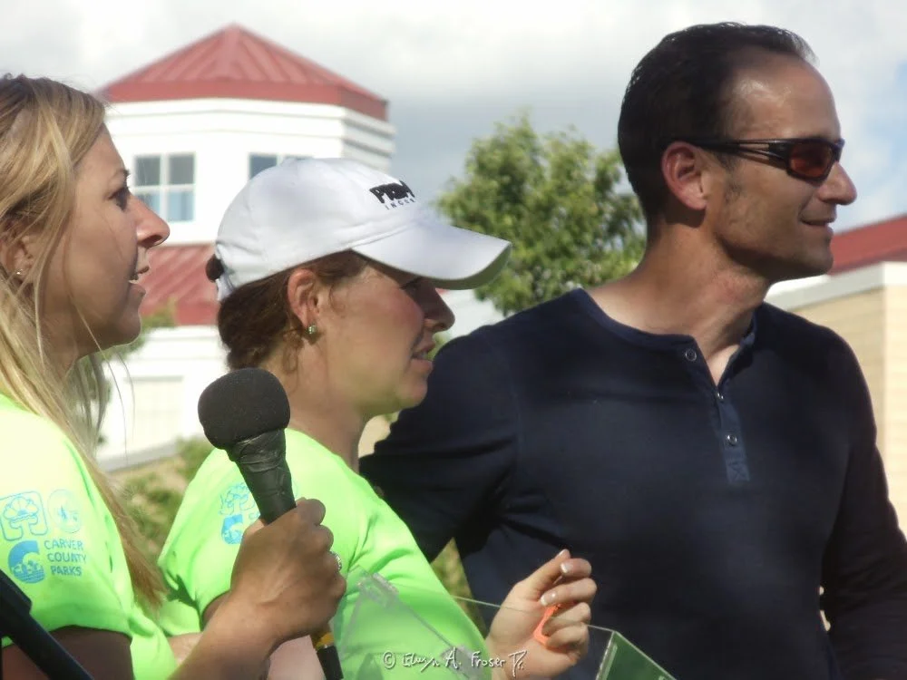 View 480 - outdoor event leaders overlooking activities, Humanity, Carver County Minnesota USA, Summer 2015