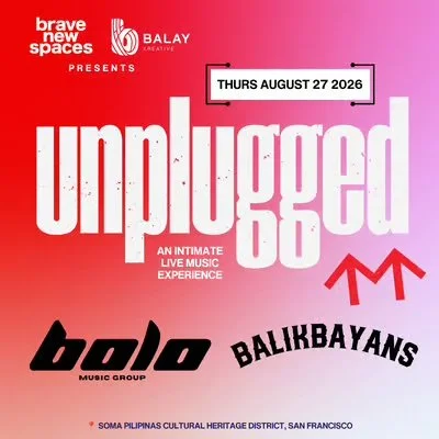 Brave New Spaces Unplugged Launch with Ruby Ibarra, Bolo Music & Balikbayans
