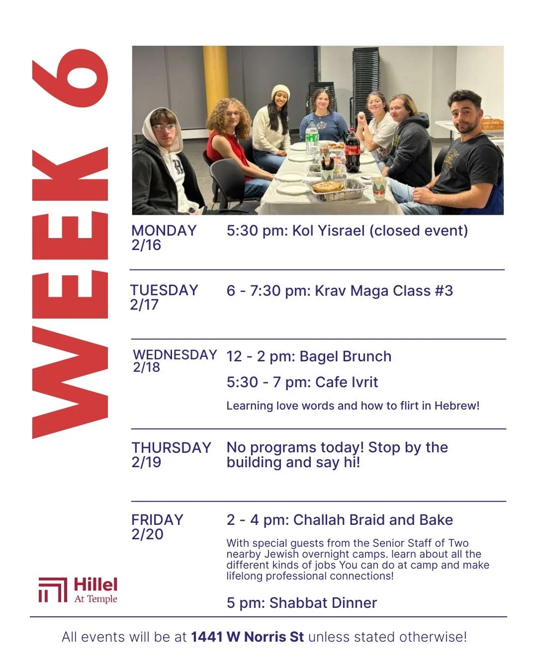 This Week At Hillel 