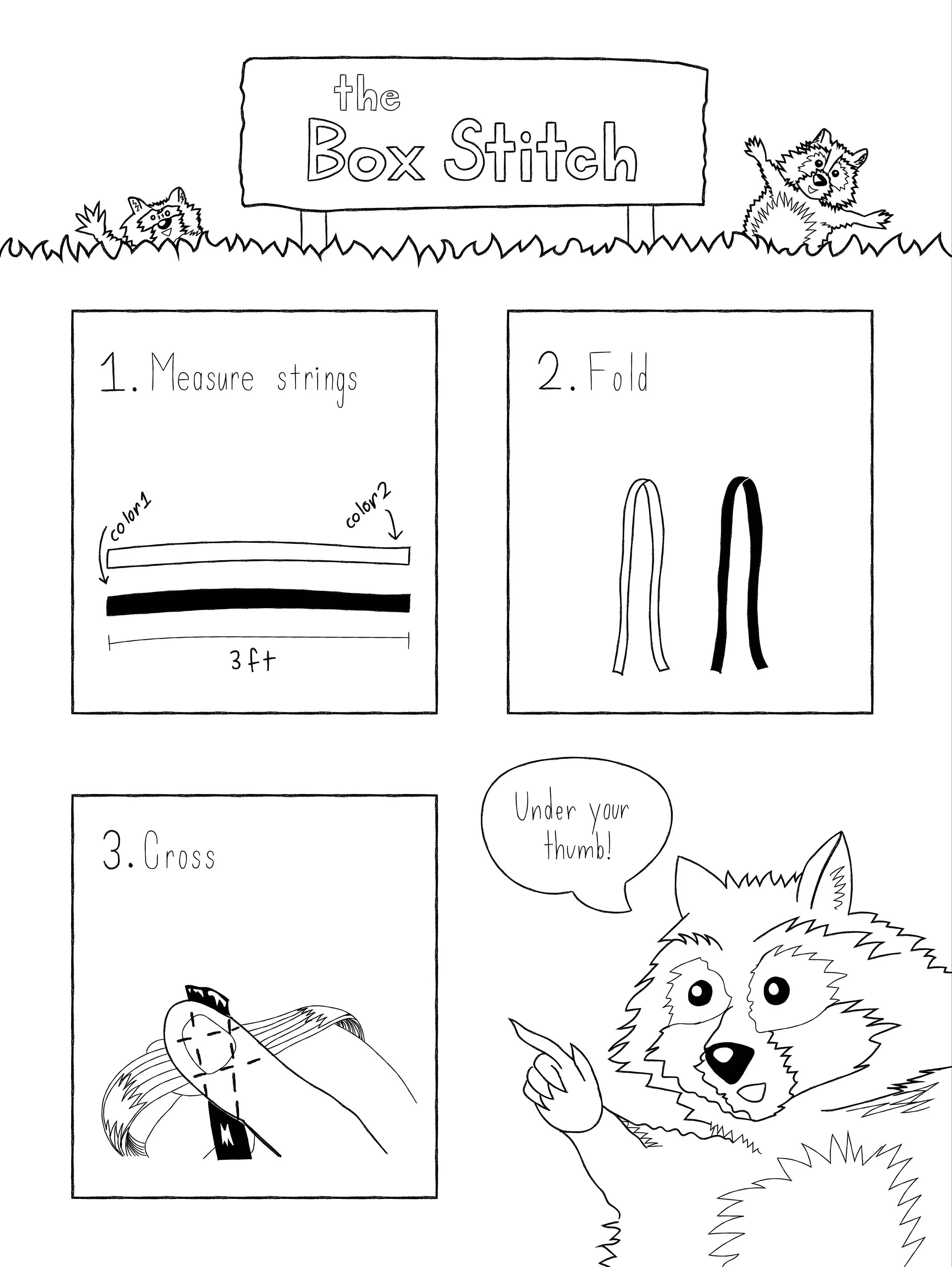 "The Box Stitch" Tutorial