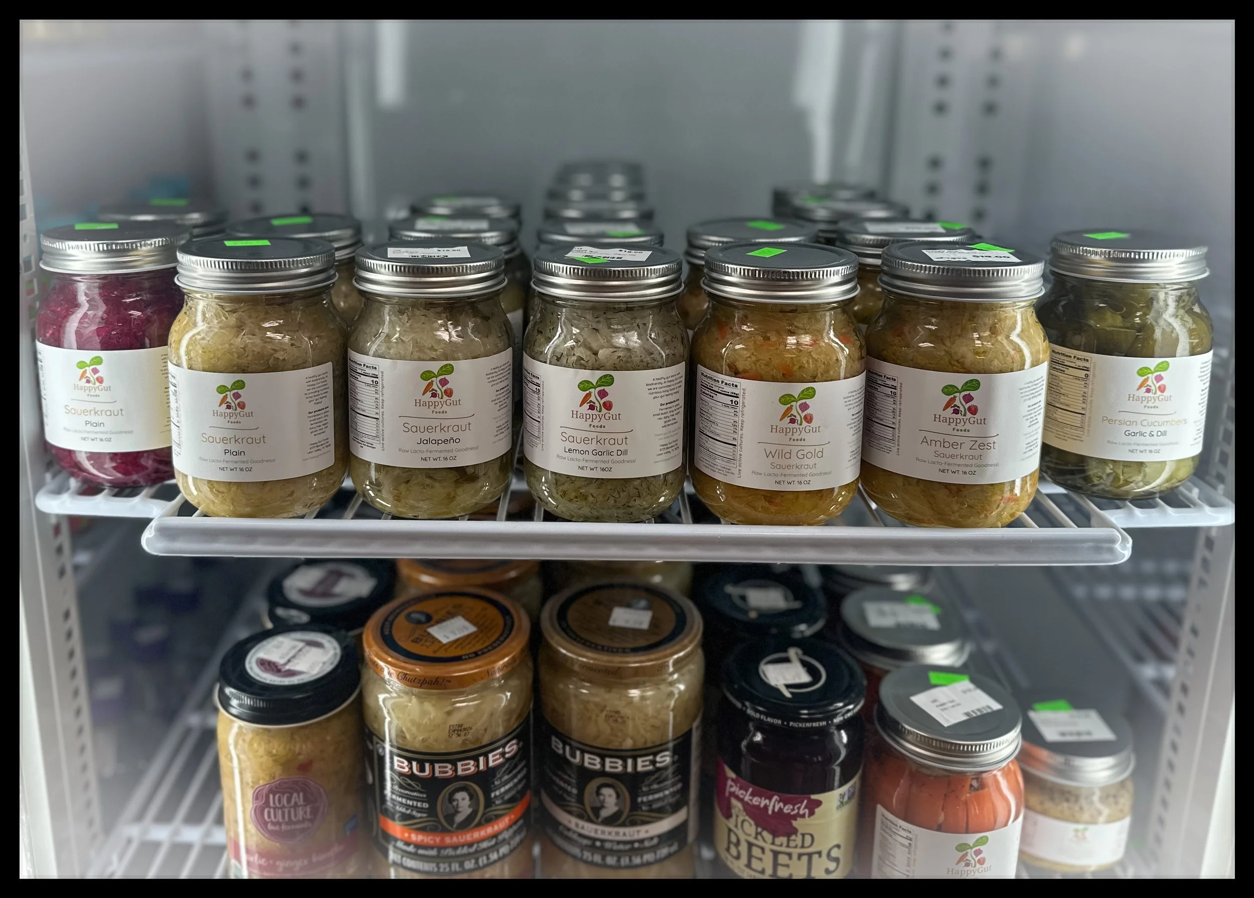 Natural fermented foods at Nature's Presence in Boerne | HappyGut Foods