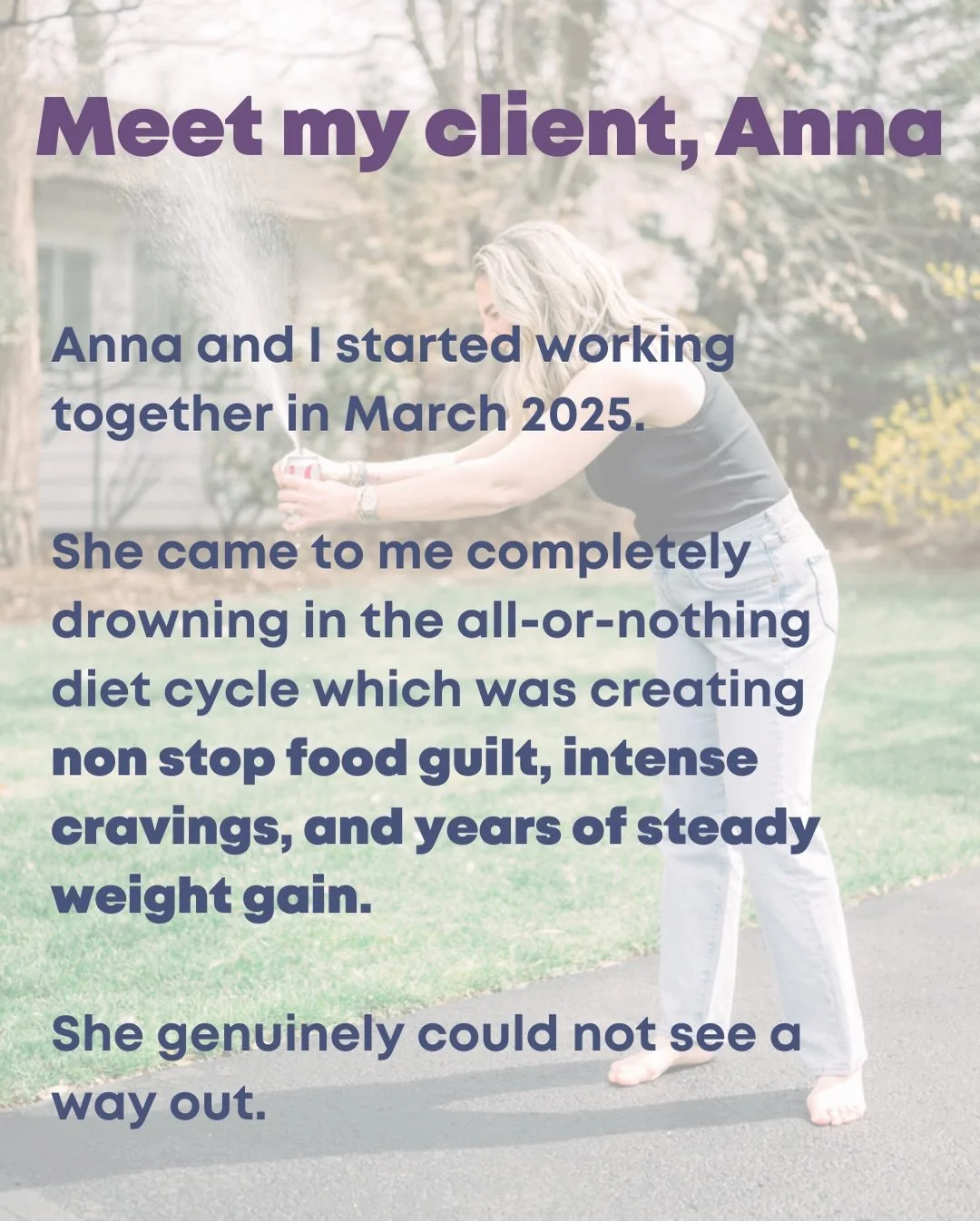 There was nothing out of the ordinary about Anna&mdash;in fact she works a VERY stressful full time job with a significant commute multiple days a week and has been dealing with a multitude of health issues for the last 5-6 years.

So she didn&rsquo;