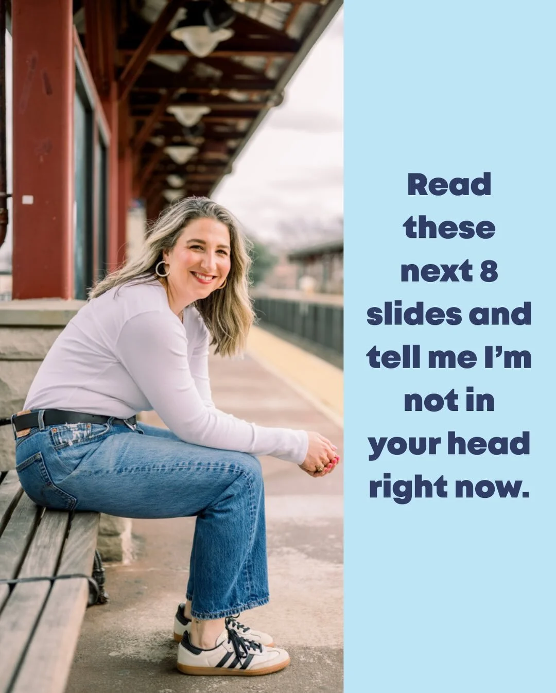 If you felt like I was inside your head as you read even ONE of these slides&hellip;good. 

Because I am. 

That&rsquo;s how good I am at what I do and how I know the exact process you need to go through to finally get the results you&rsquo;ve been t