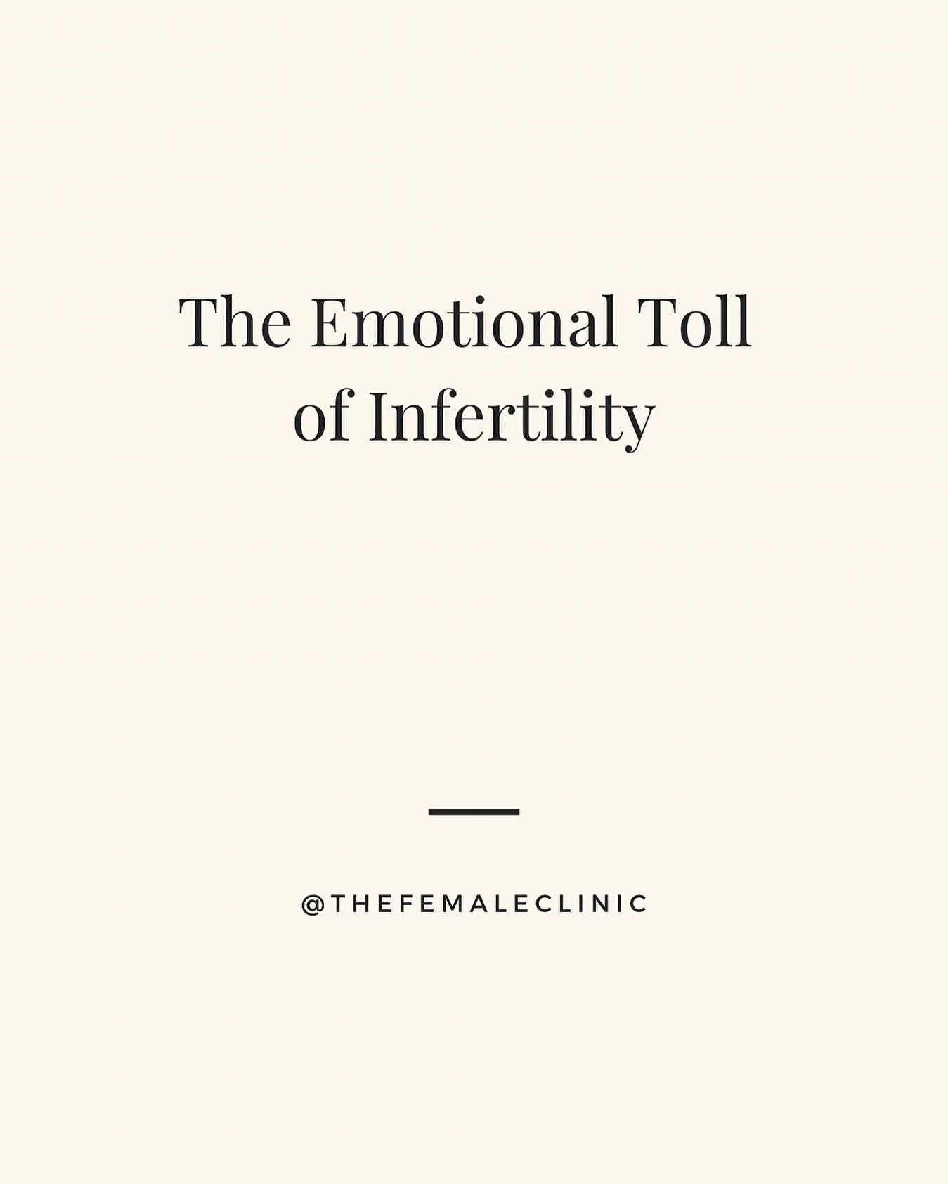 June - World Infertility Awareness Month

The journey through infertility isn&rsquo;t just physical it&rsquo;s deeply emotional. The uncertainty, grief, isolation, and constant hope and disappointment cycle can take a real toll on mental wellbeing.

