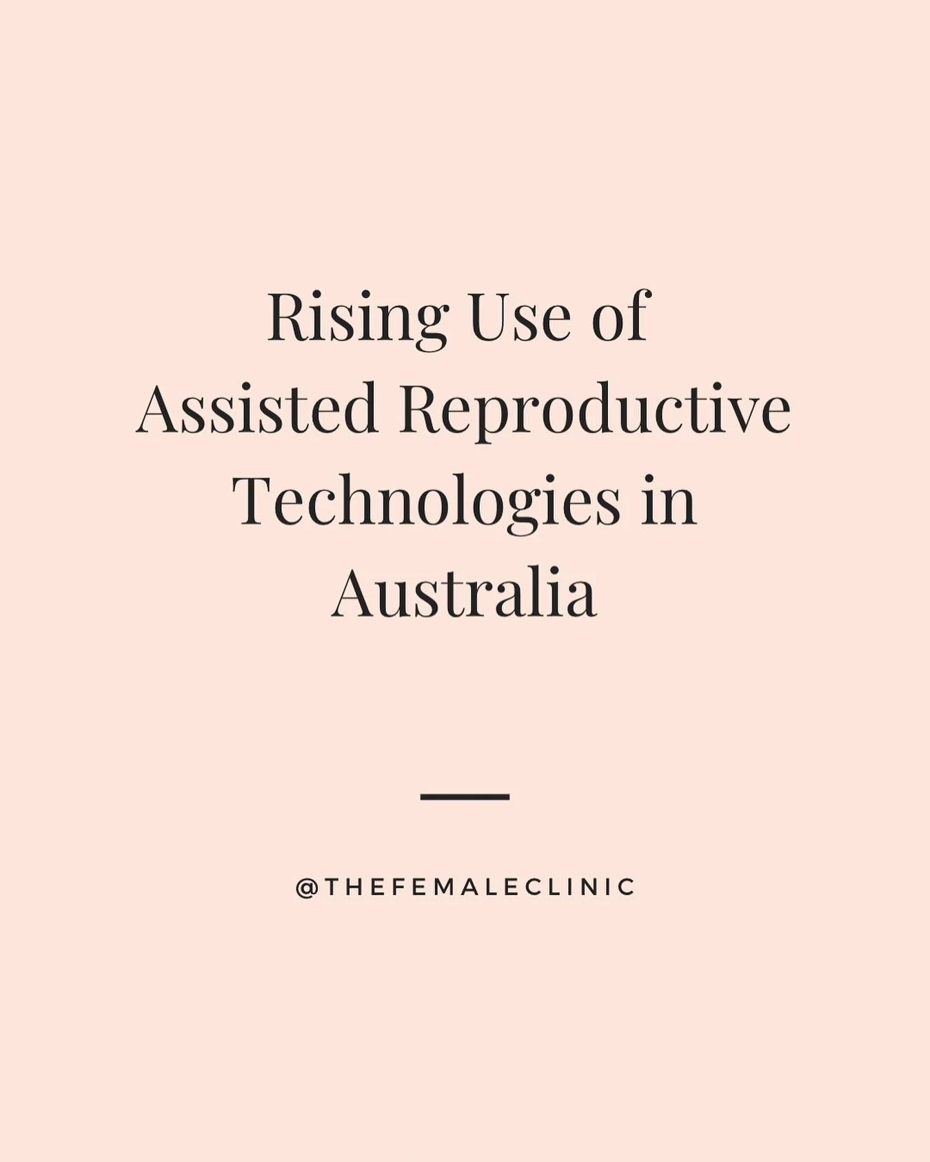 June - World Infertility Awareness Month 

In Australia, the use of IVF and other assisted reproductive technologies continues to rise. As of recent data, around 1 in 20 babies are now born through IVF.

It&rsquo;s a reminder of just how many people 
