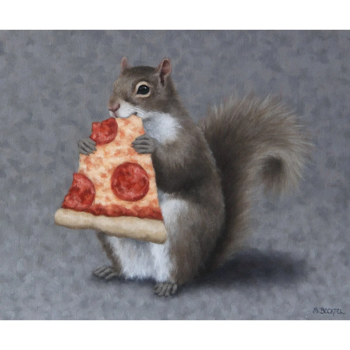 Carbo Loading │ 10" x 12" │ Oil on Panel  *Sold, Private Collection