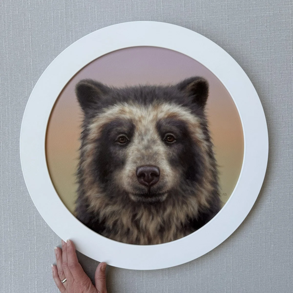 "Spectacled Bear" Original Oil Painting