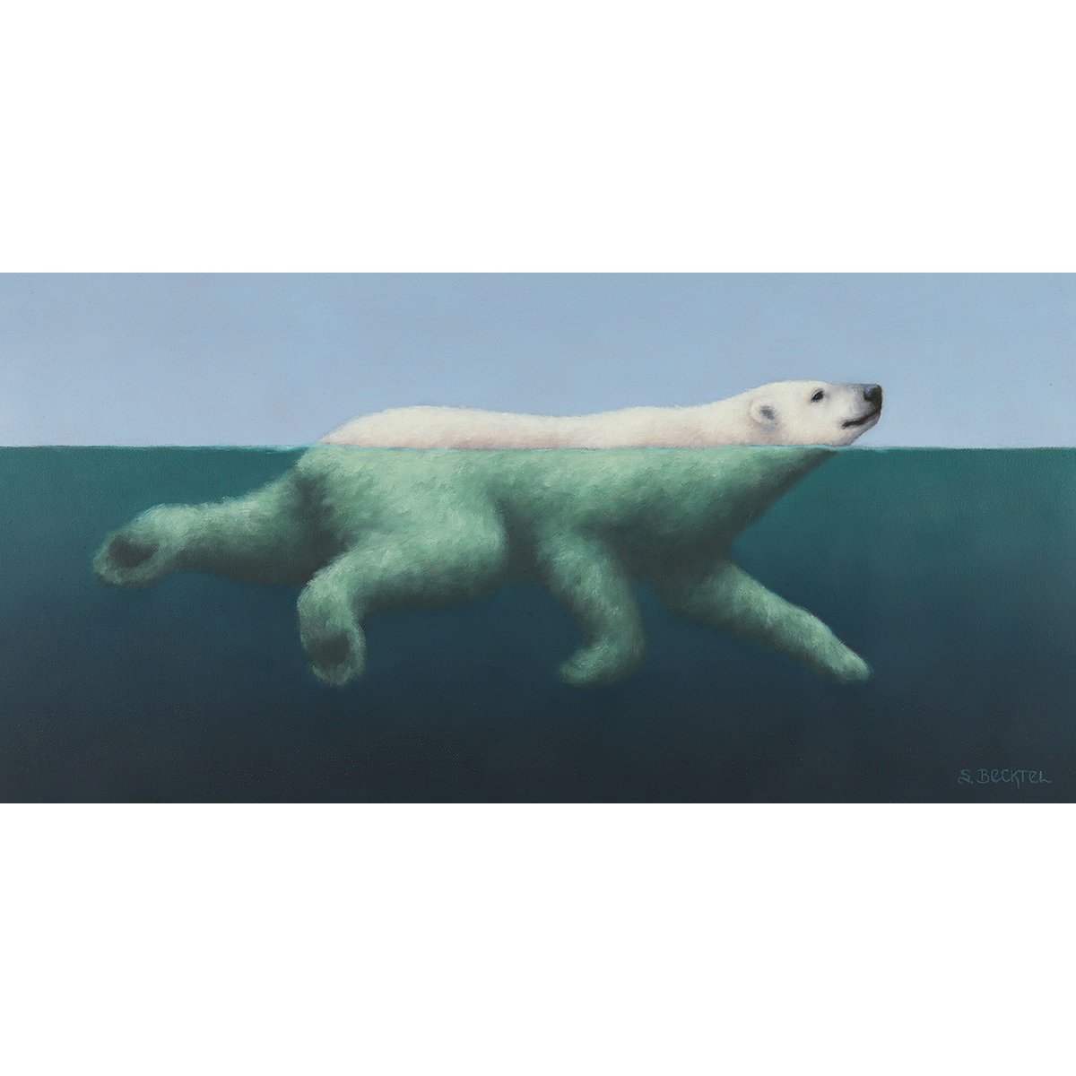 Equilibrium │ 12" x 6" │ Oil on Panel  *Sold, Private Collection