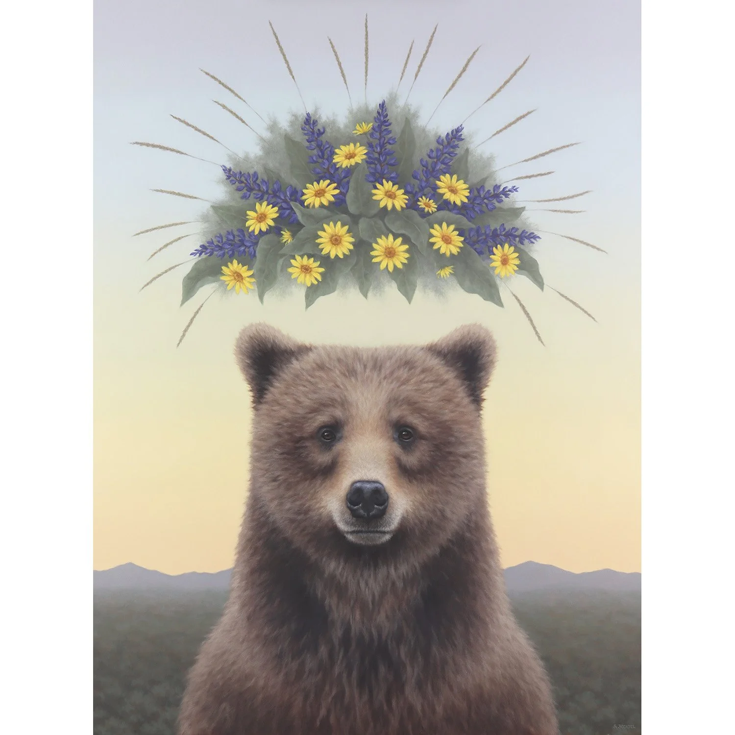 The Queen │ 40" x 30" │ Oil on Panel  Available, click image to inquire