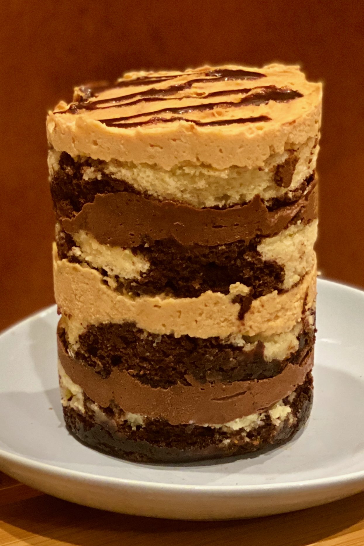 Peanut Butter Fudge Cake