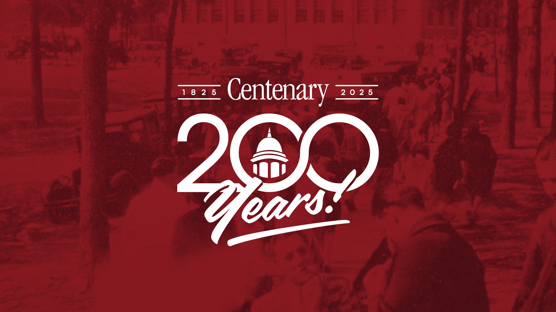Centenary College 200 Years Logo