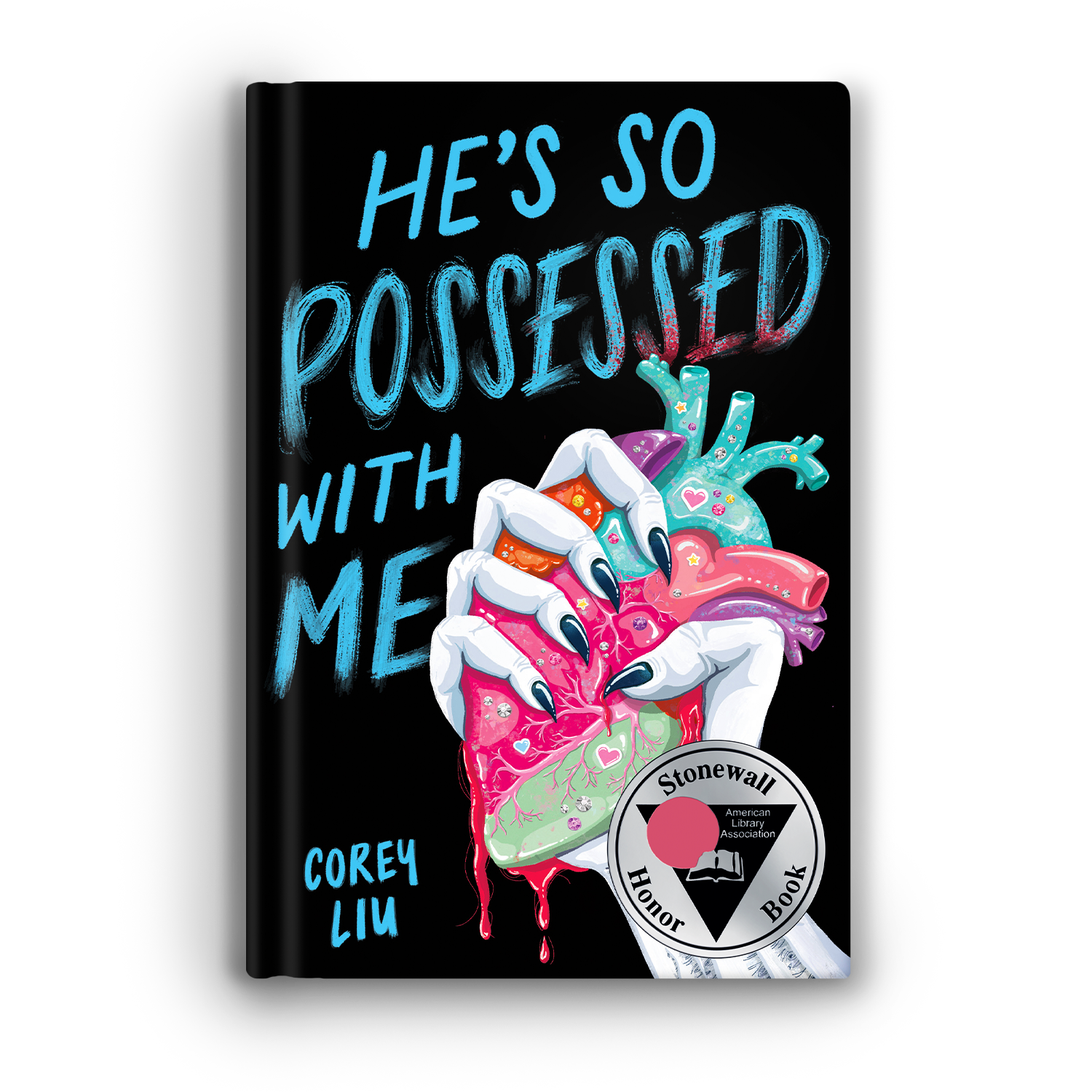 He's So Possessed With Me, by Corey Liu. A Stonewall Honor Book! Cover art illustrated by Jenny Kimura.