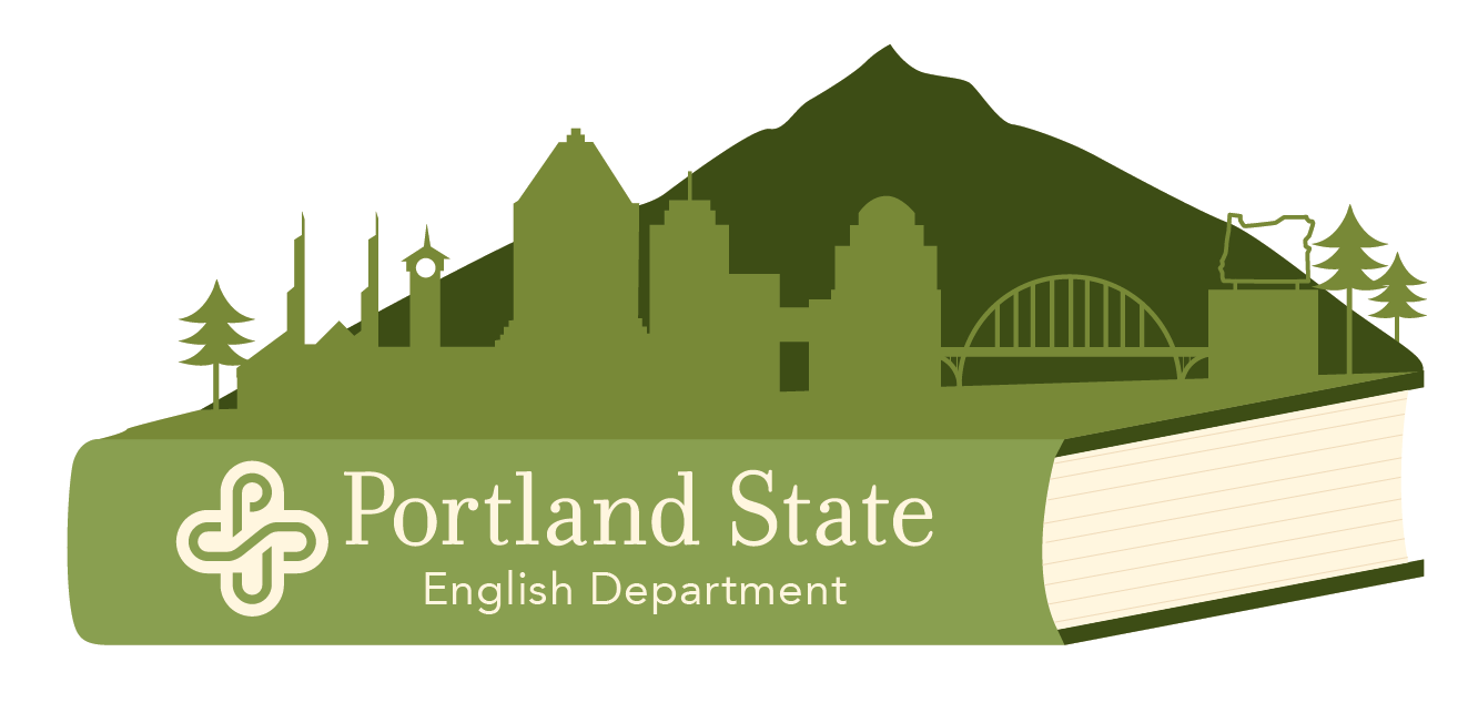 Sticker/Portland State University English Department