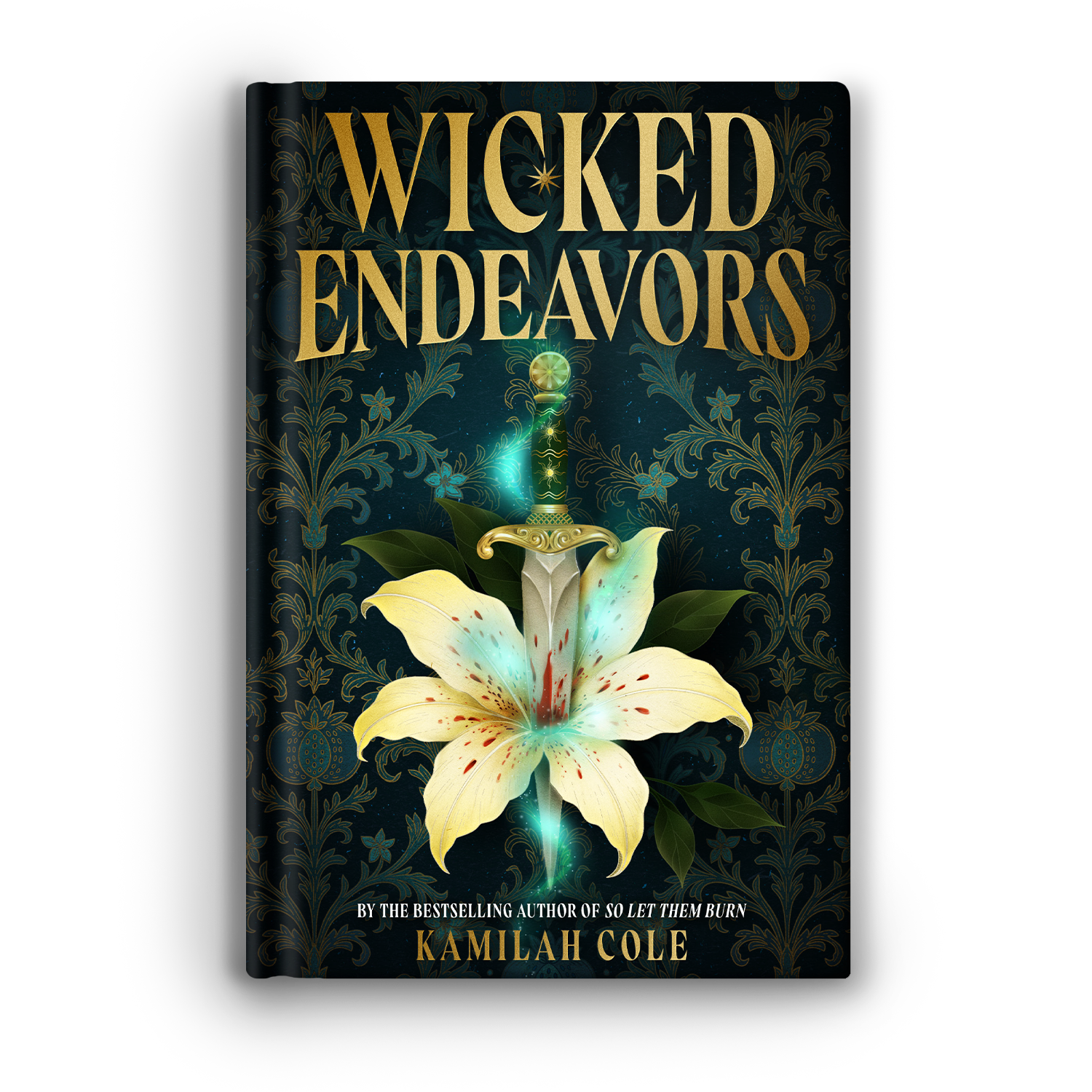 Wicked Endeavors by Kamilah Cole. Cover art by Cocorina (Corina Nika). 
