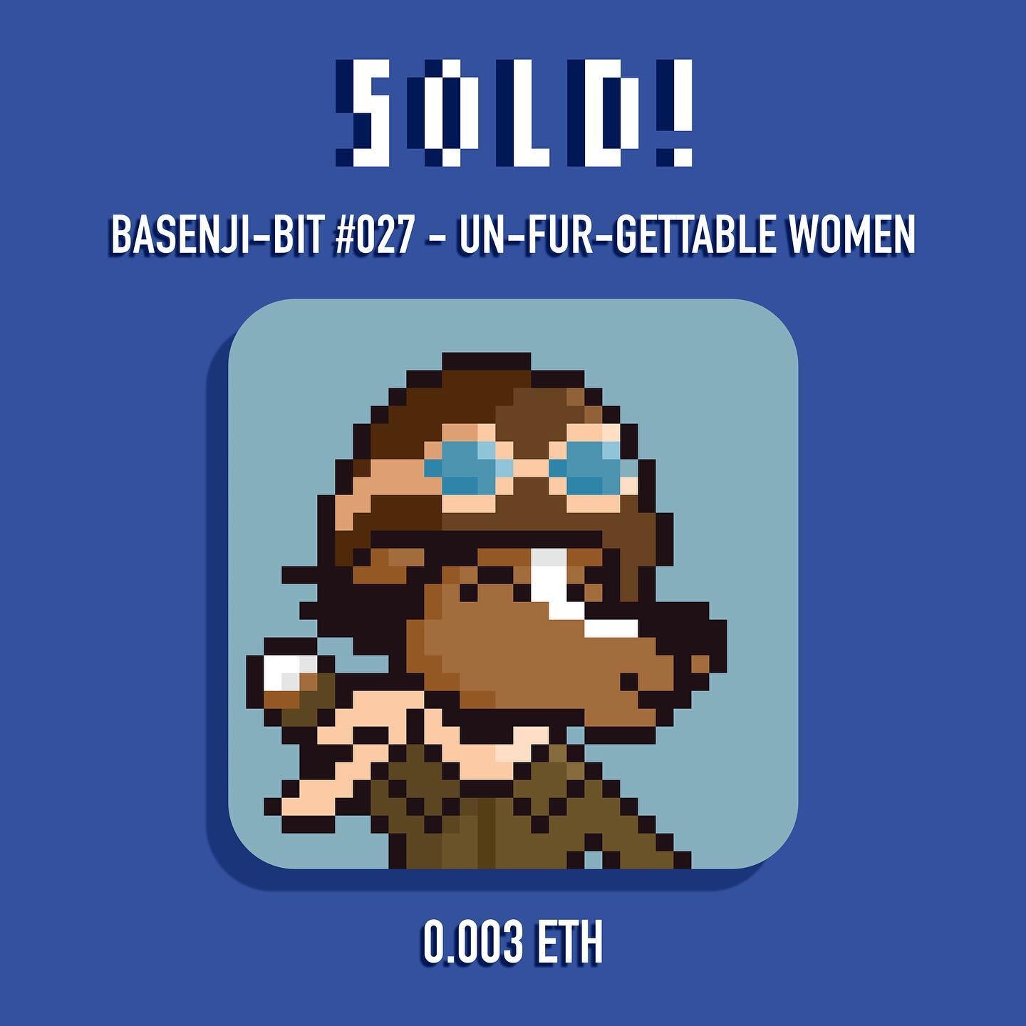 Sold! Thank you for supporting our project to honor Un-Fur-Gettable Women of Color on behalf of #womenshistorymonth ! We love Bessie Coleman, the first African American Woman and the first Native American Pilot.

A portion of this sale will go toward