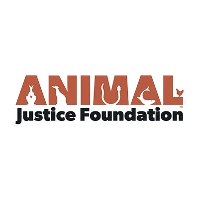 Logo for Animal Justice Foundation.