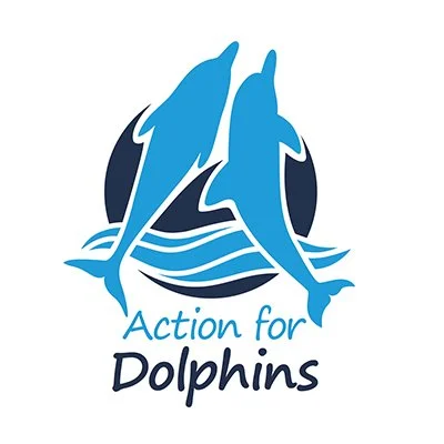 Logo for Action for Dolphins.