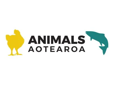Animals Aotearoa with a yellow chicken and teal fish.