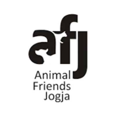 Logo for Animal Friends Jogja, Indonesia.