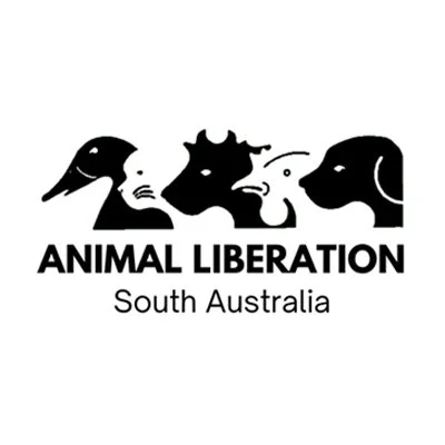 Logo for Animal Liberation South Australia.