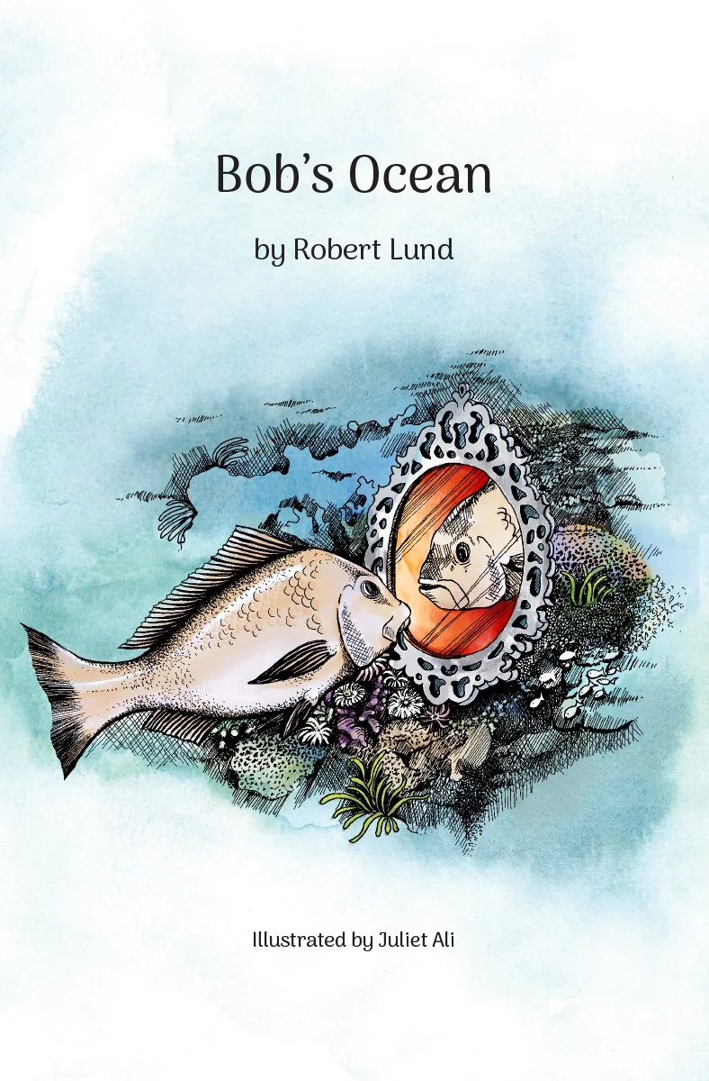 Bob's Ocean is an illustrated allegory depicting  transformation of consciousness