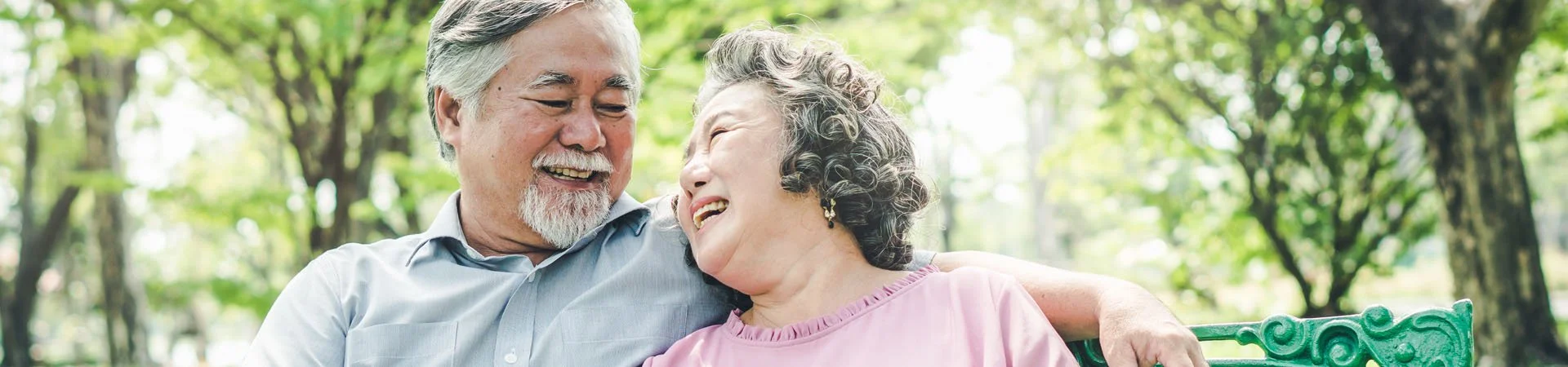 Image of couple smiling