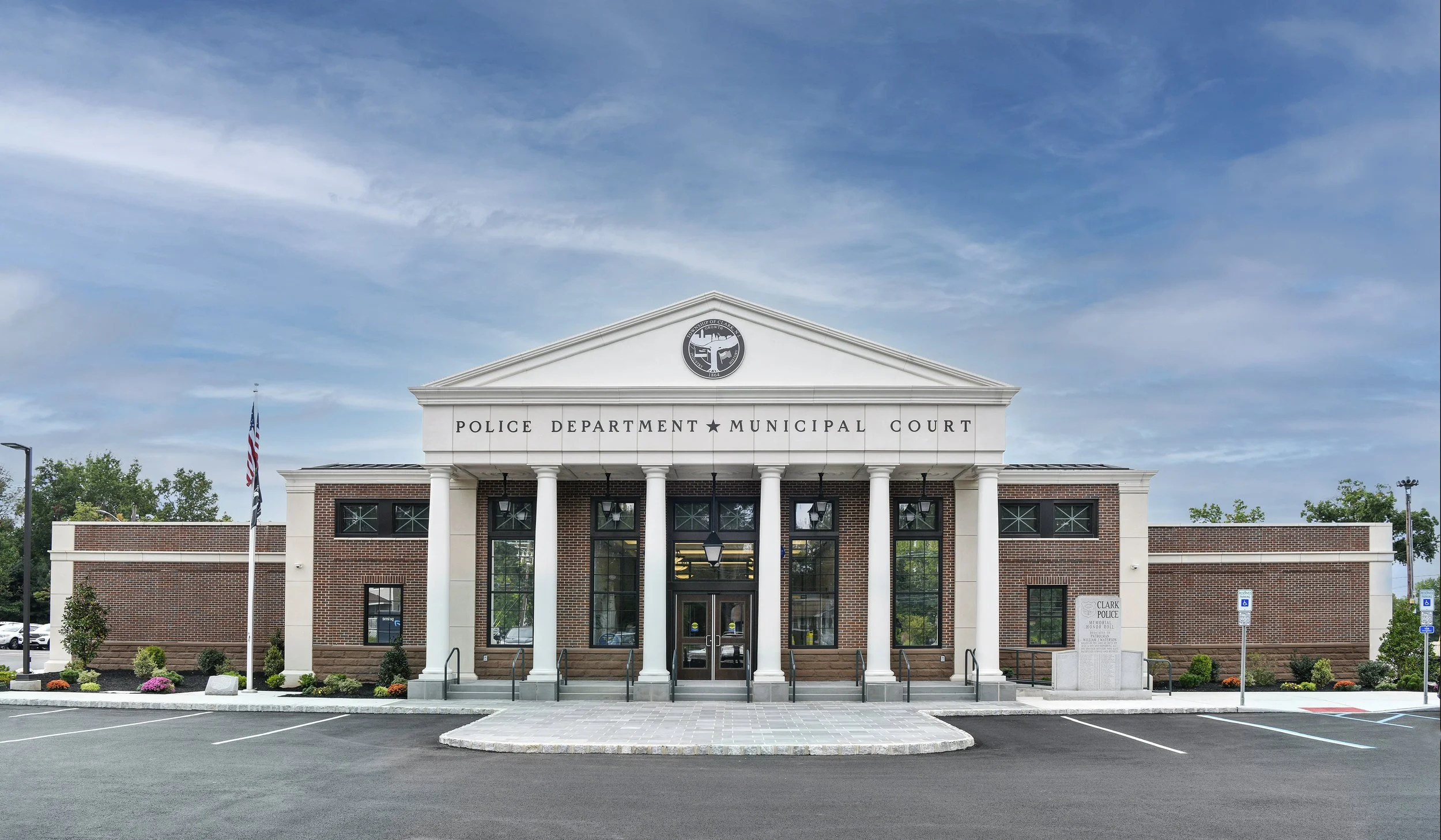 TOWNSHIP OF CLARK NEW POLICE HEADQUARTERS & MUNICIPAL COURT — Settembrino Architects