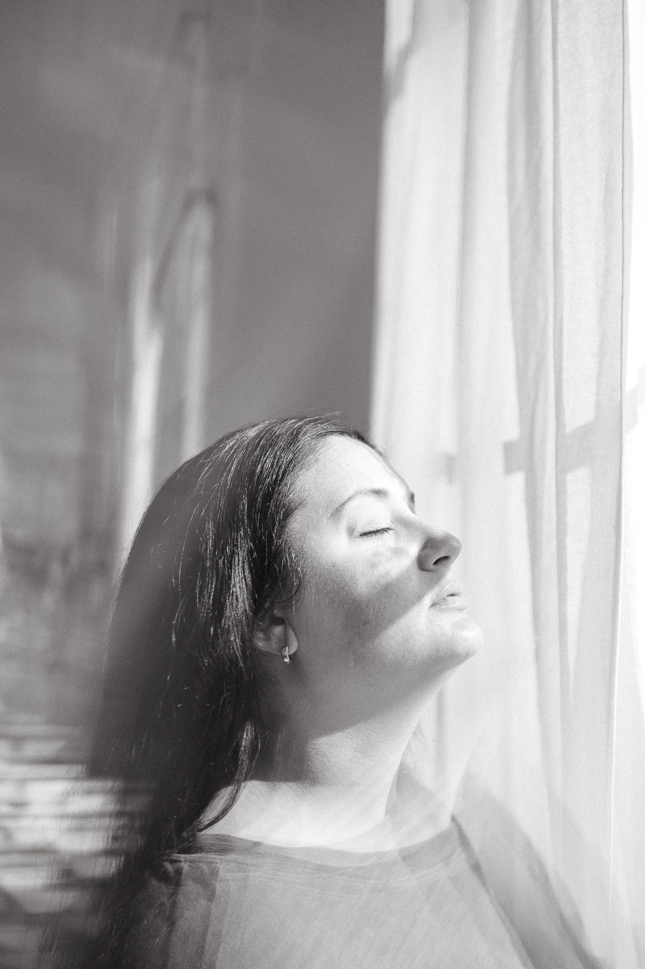 studio self-love portrait photoshoot