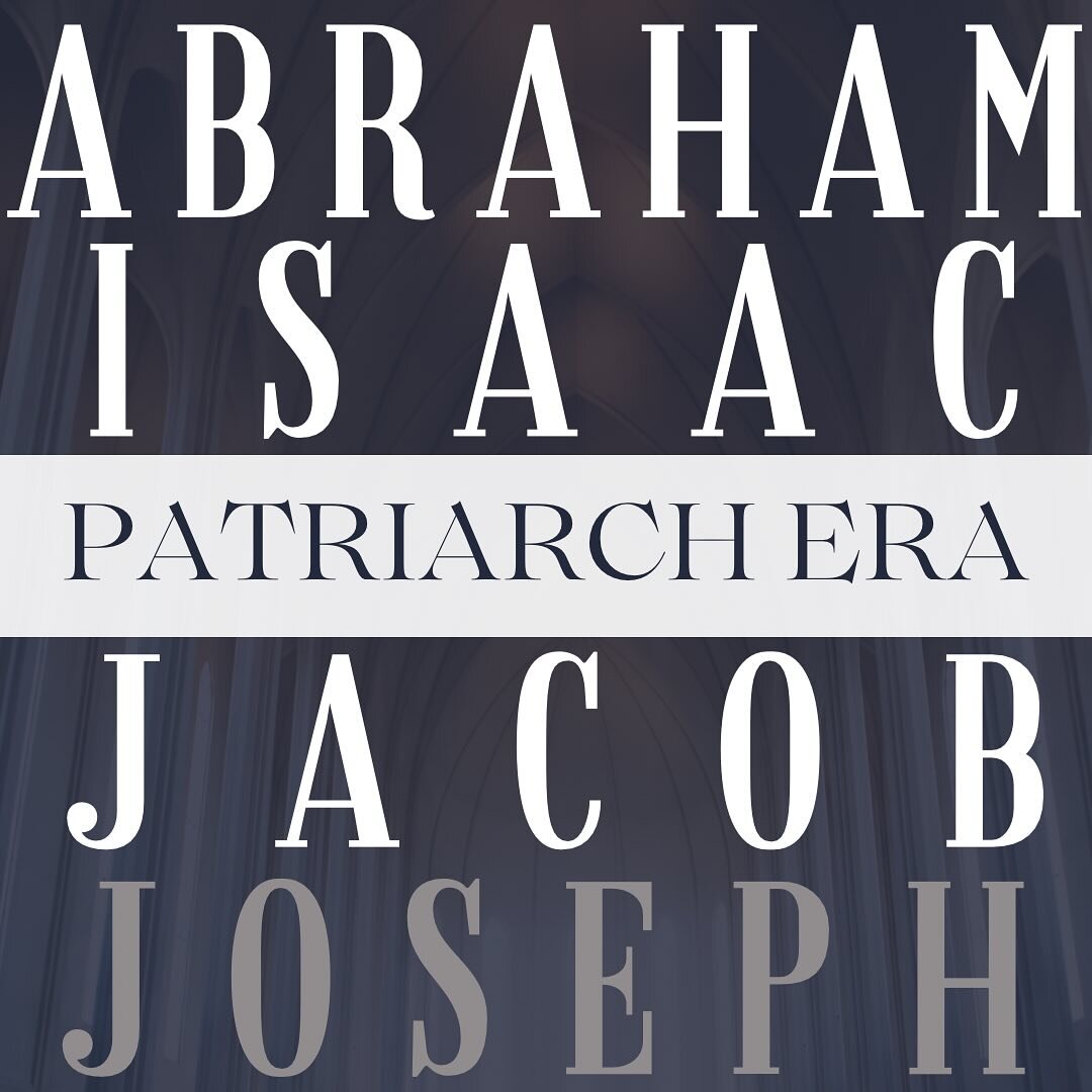 Finishing off our last week in the Patriarch Era with Joseph!

Like Joseph, fix your gaze on the Lord this morning and choose to rely on him. 

Doors open soon! See you at 930!