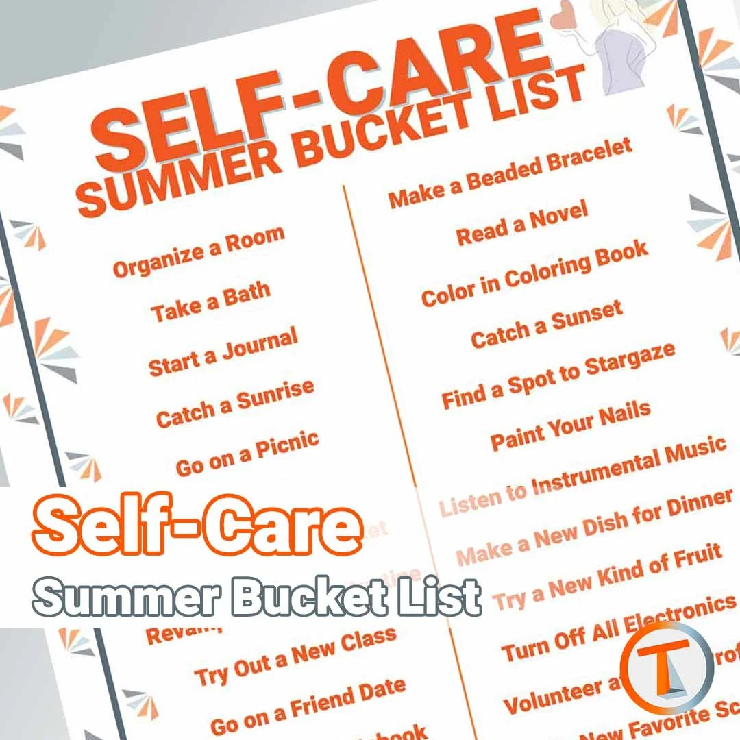 SelfCare Summer Bucket List — Tilton's Therapy