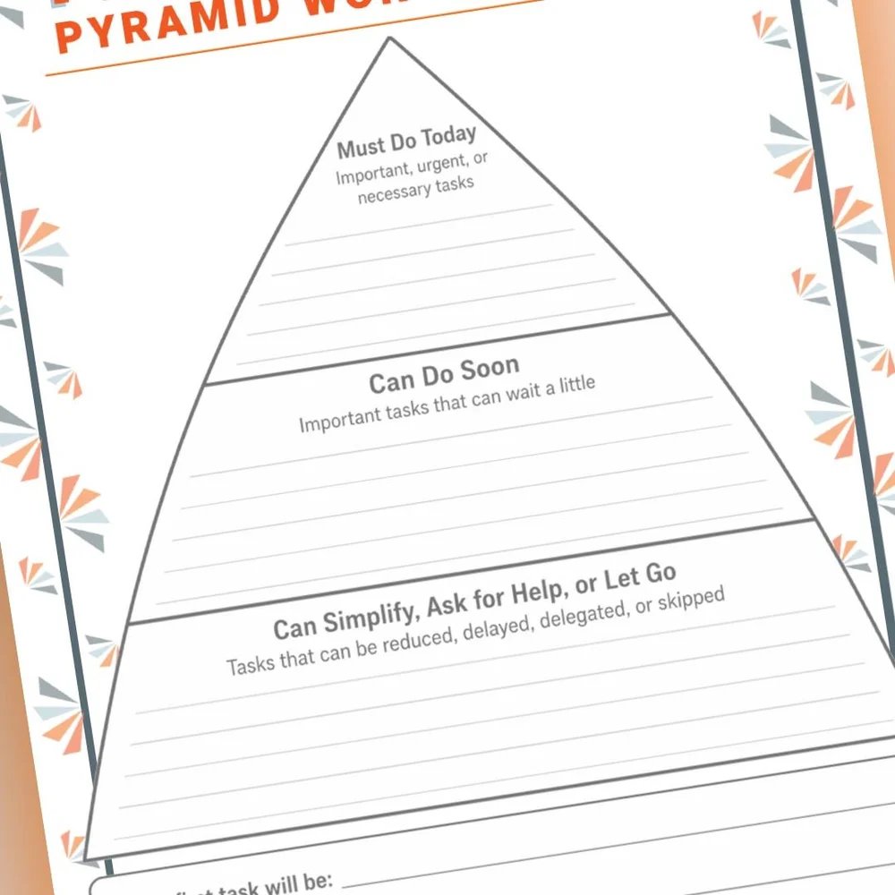 Priority Pyramid — Tilton's Therapy