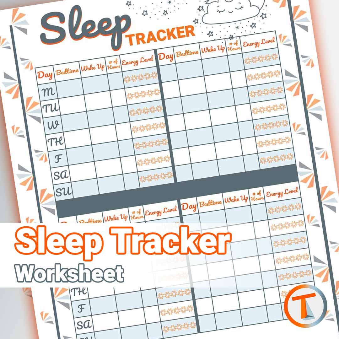 Sleep Tracker Worksheet — Tilton's Therapy