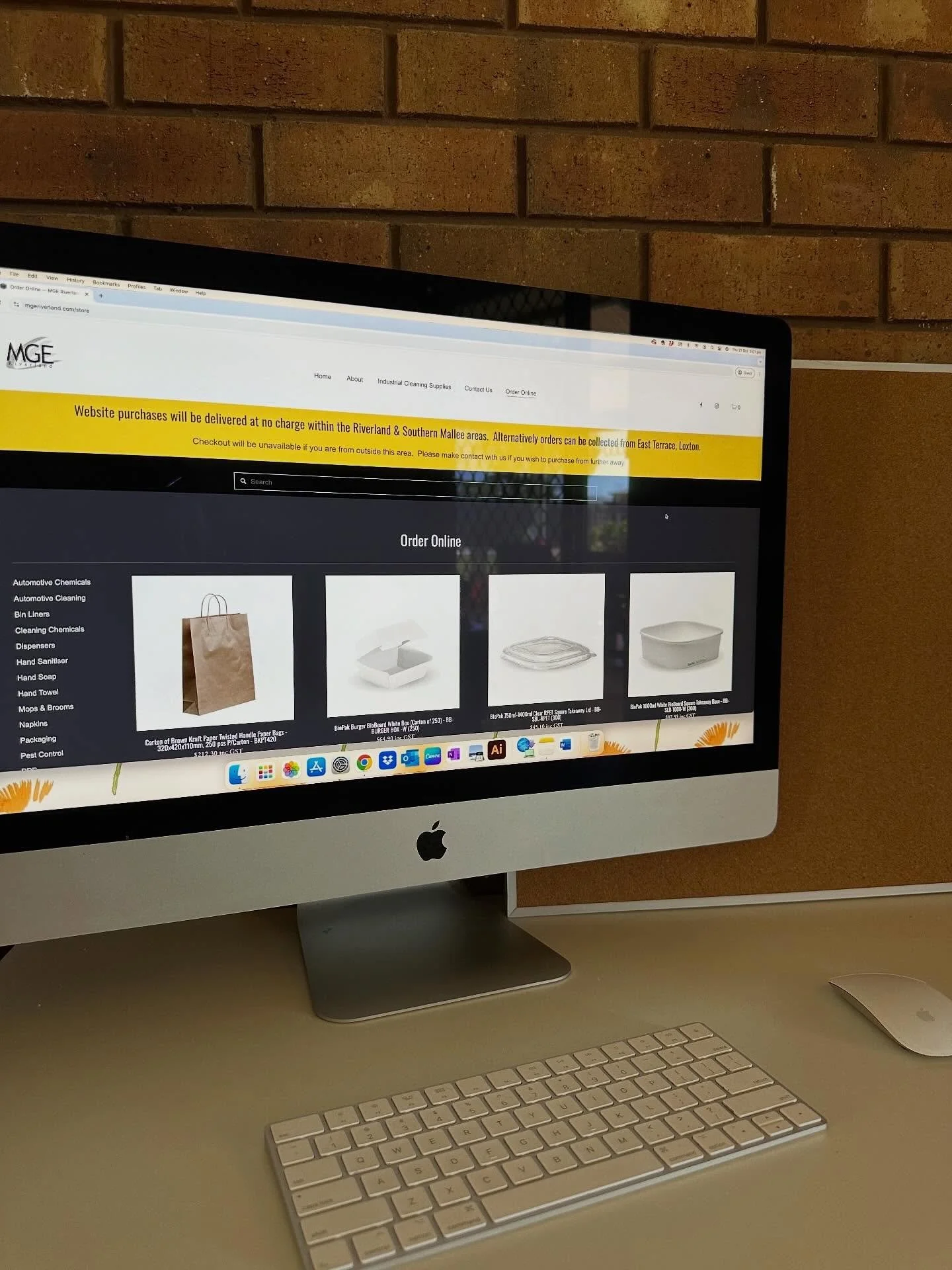 Did you know you can shop our range ONLINE 24/7 with our @mge_riverland website 👩🏽&zwj;💻👩🏽&zwj;💻

From catering supplies, bulk consumables, cleaning chemicals, washroom supplies, workshop supplies, FlowRPM Automative chemicals and SPITWATER acc