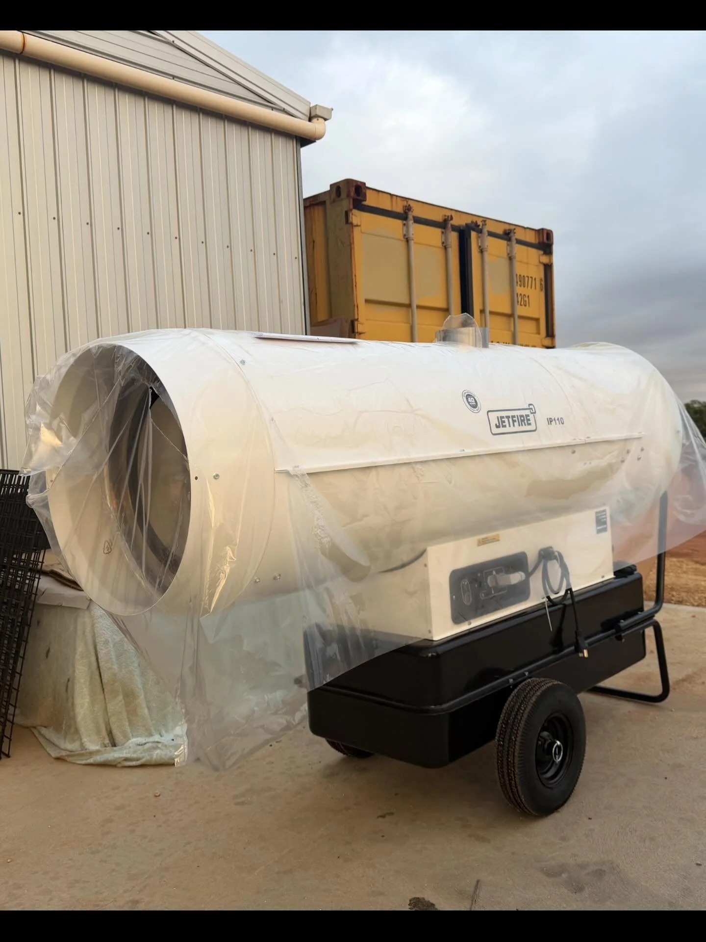 And the IP110 Heater orders continue&hellip;.🔥

The perfect aid to keep the almonds dry during the wet days 💦💦💦

#mgeriverland #jetfire #almondindustry