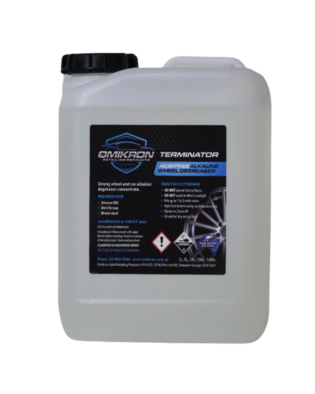 Terminator Wheel Cleaner and Degreaser