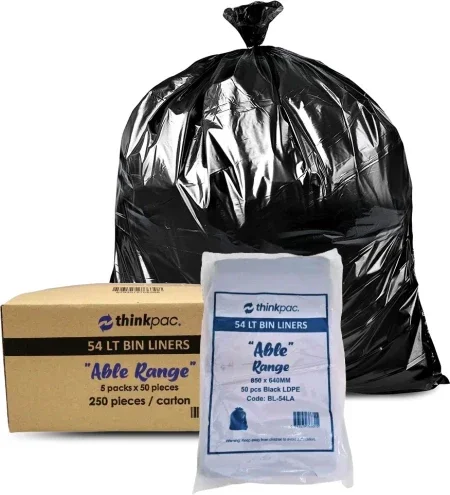 Thinkpac 54lt Bin Liners