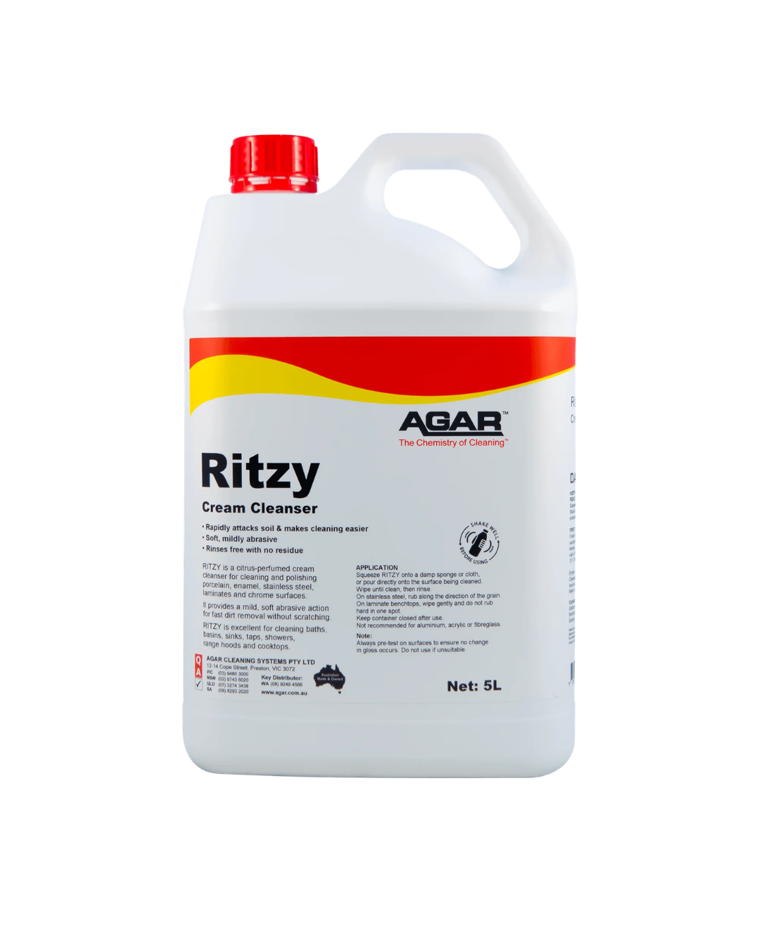 AGAR - Ritzy Cream Cleanser 5LT