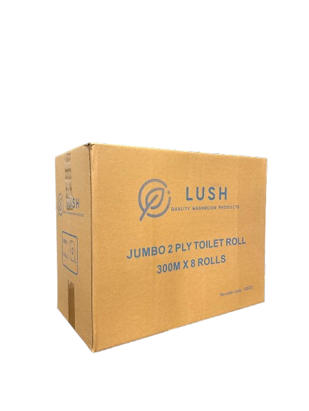 Lush 2ply Jumbo Toilet Paper Rolls