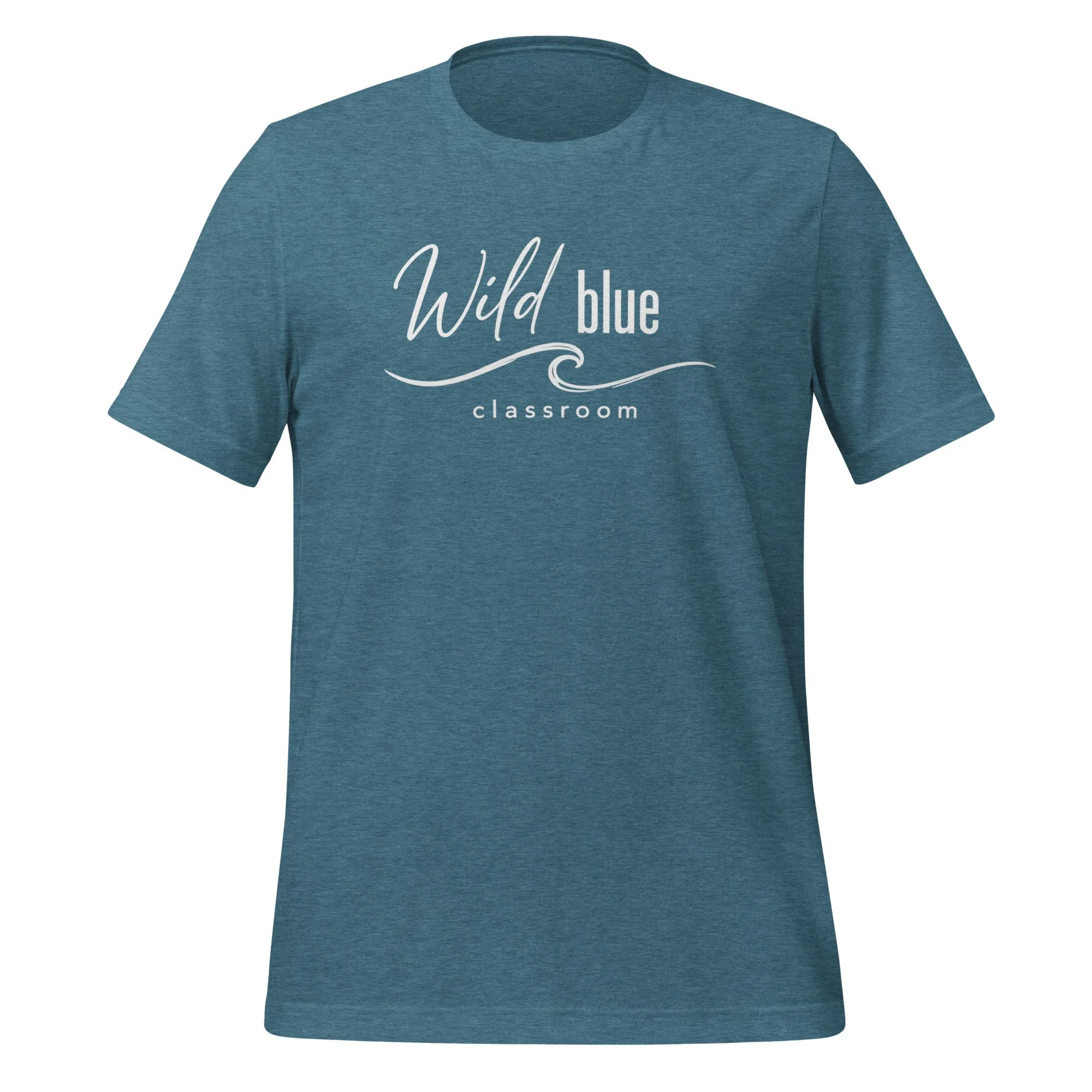 Wild Blue Classroom Unisex t-shirt