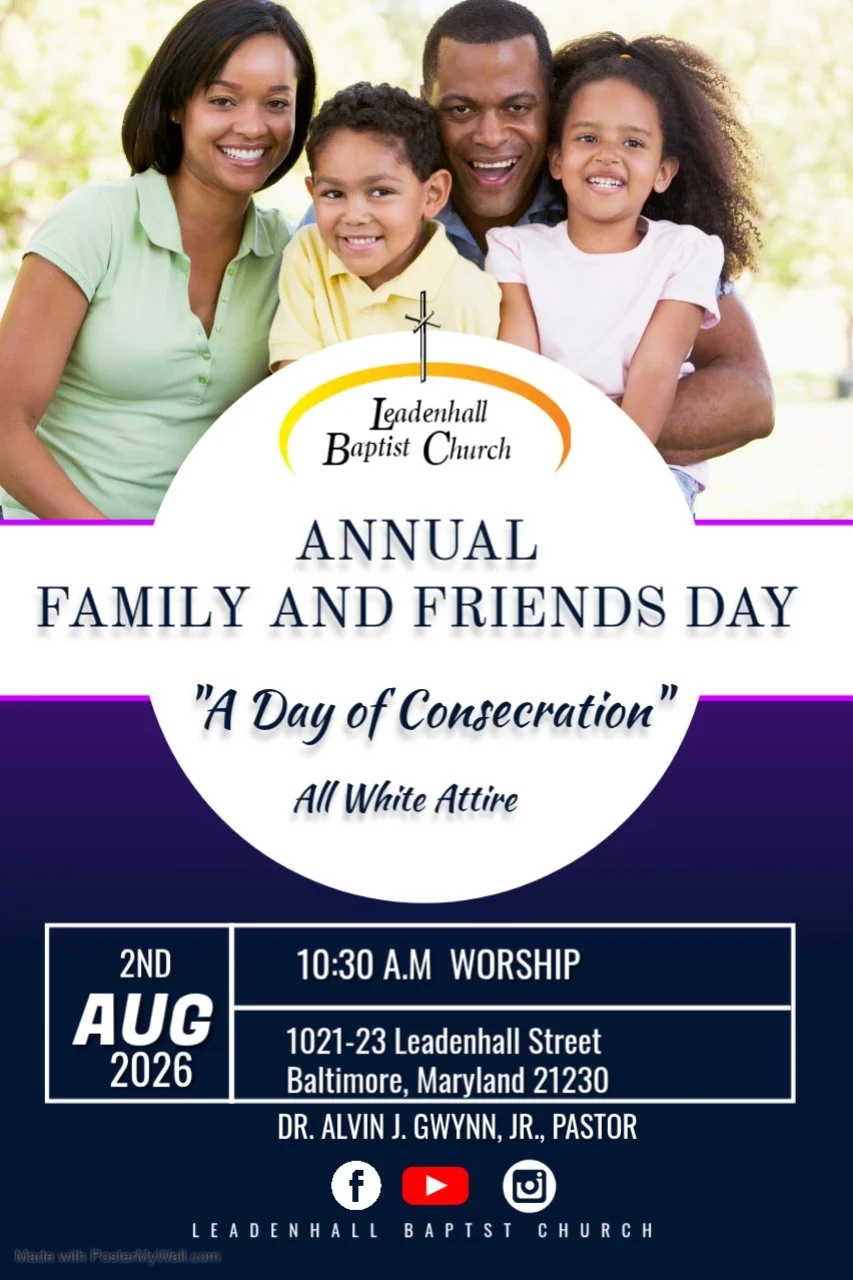 Annual Family and Friend’s Day/Senator Troy Brailey Award Presentation