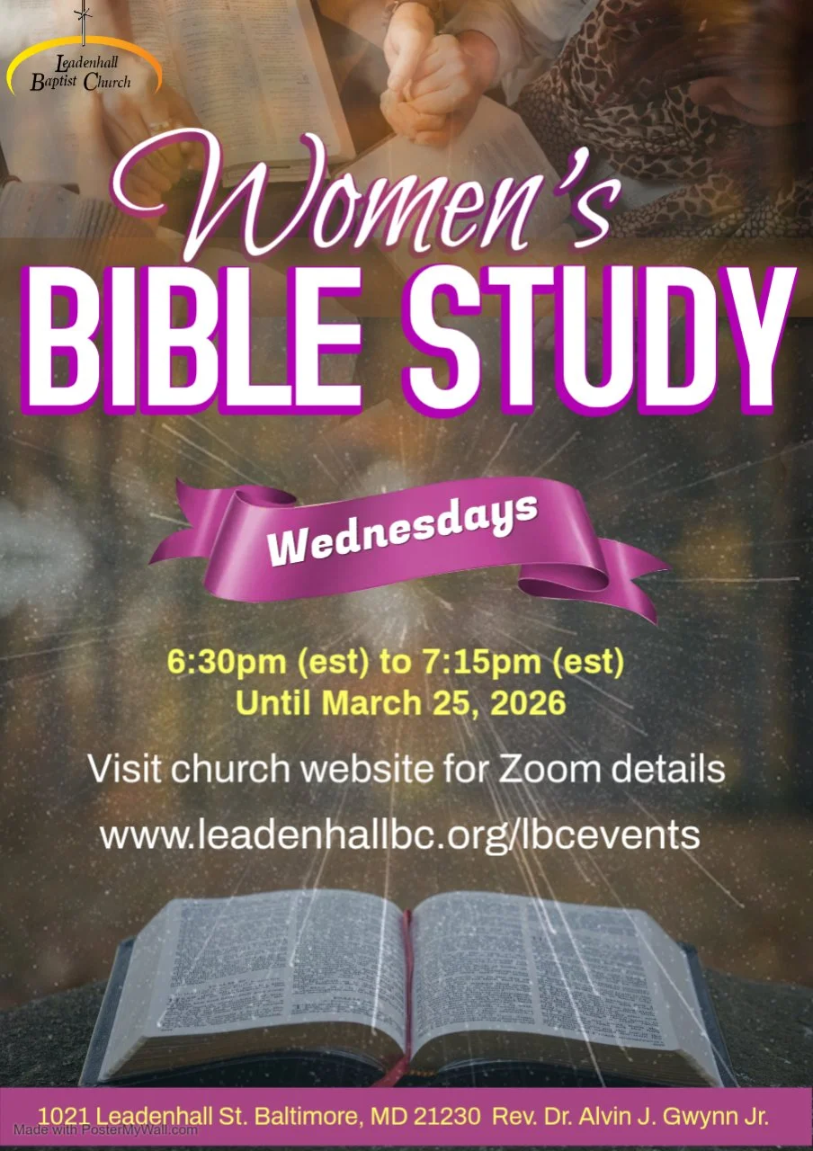 Women’s Wednesday Bible Study Series