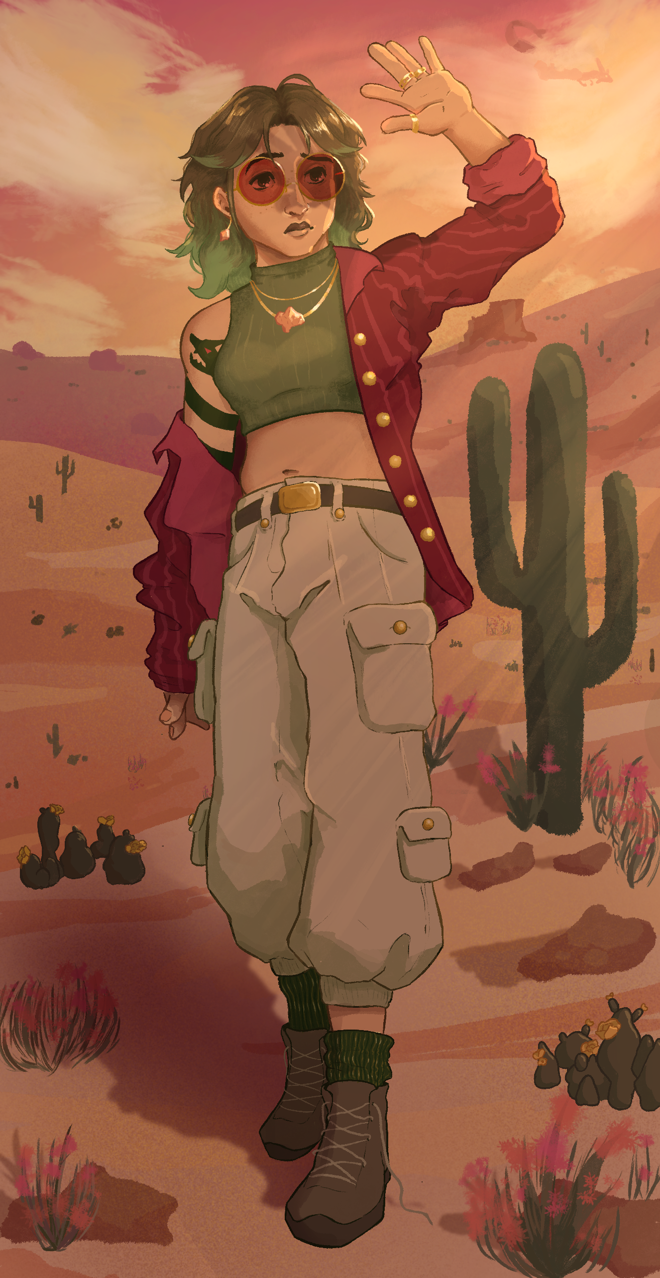 Dragon Girl
January 2022
Key art for an original character with a theme of dragons.