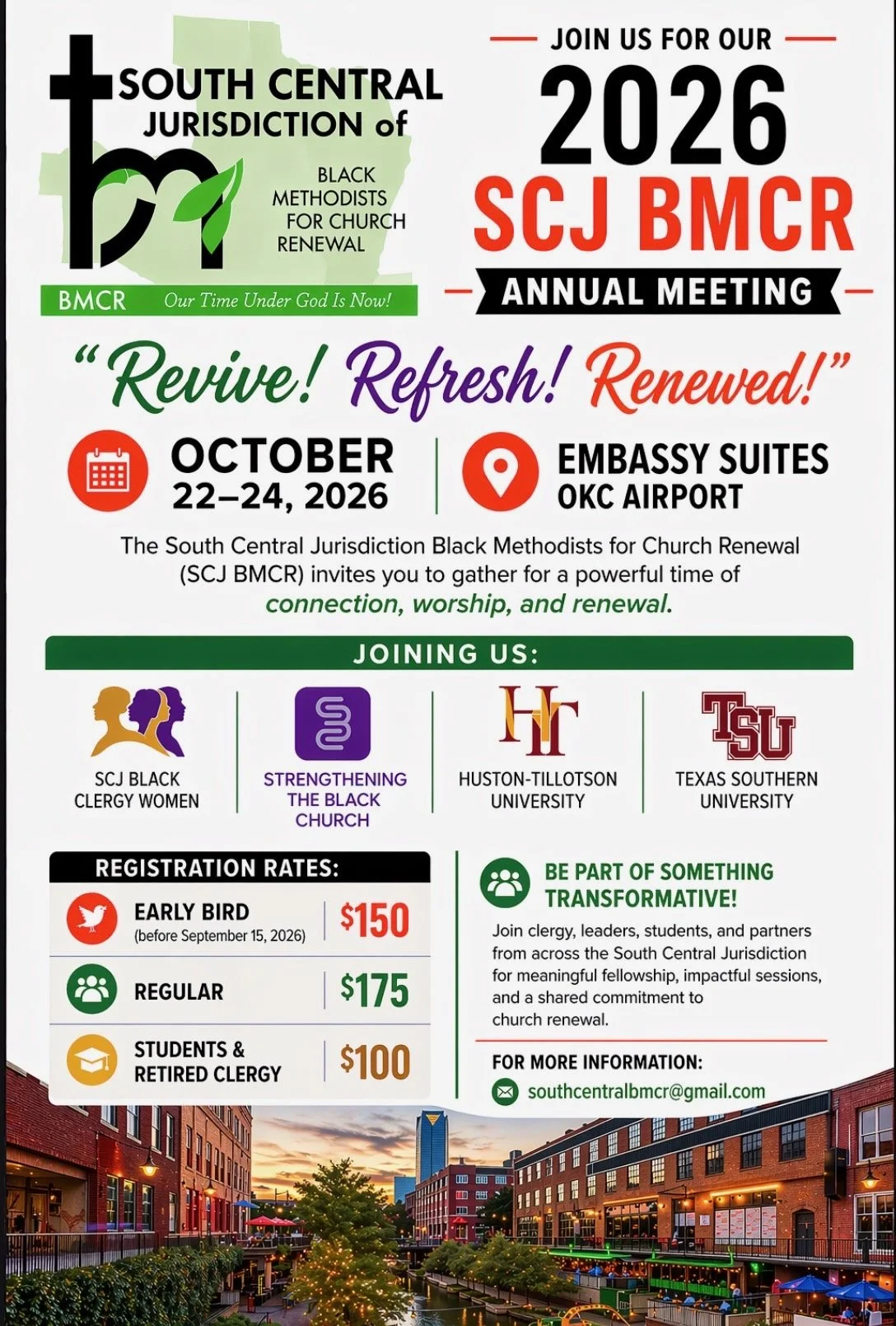 SCJ Annual Meeting October 22-24, 2026