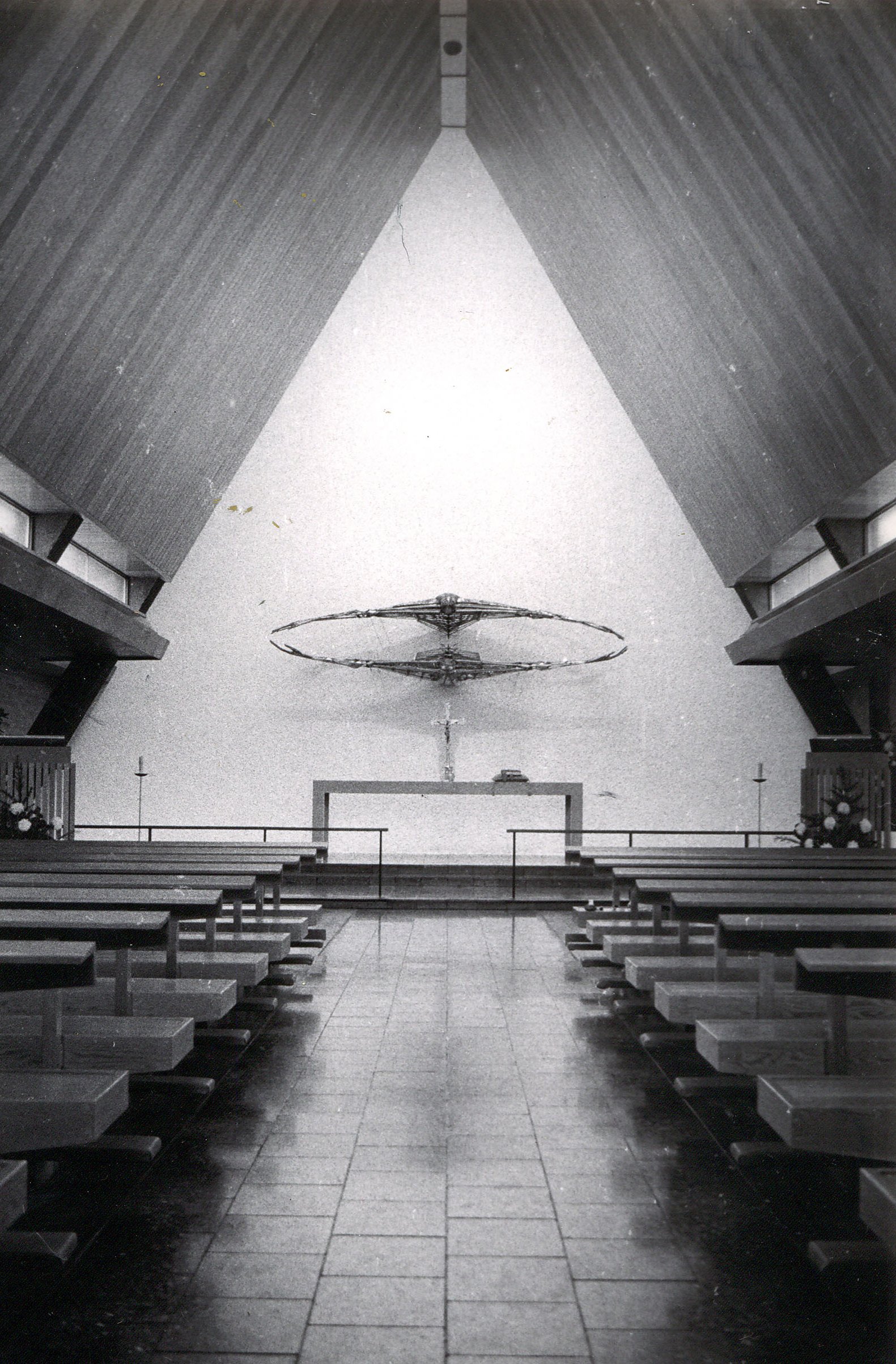 Reredos in Black and White