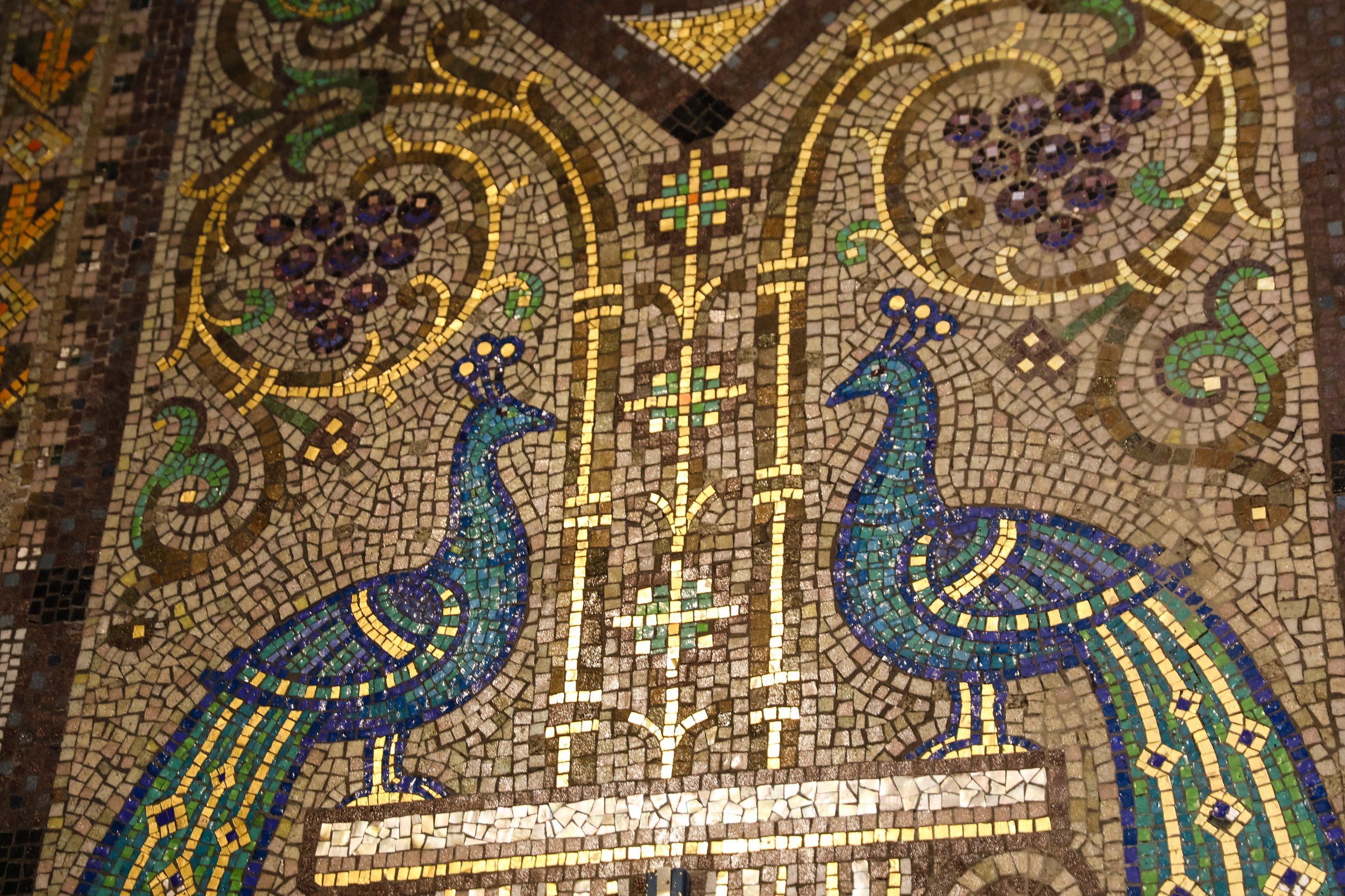 Detail of mosaic