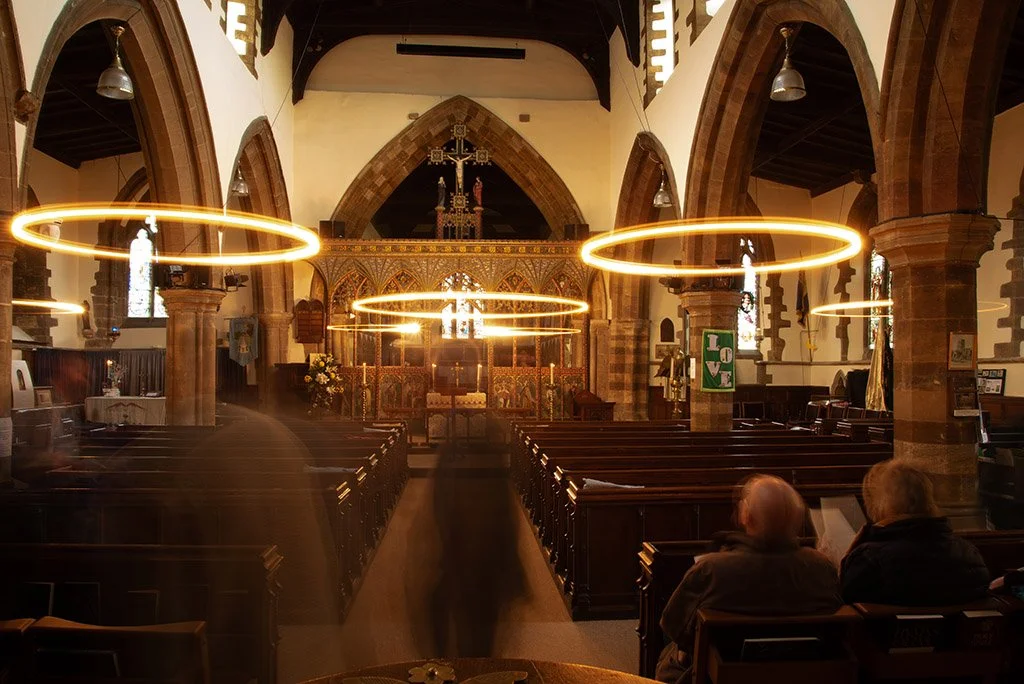 Halo, All Saints Church, Earls Barton – Tobias Zehntner, 2025. Image Andy Eathorne (6) - Fermynwoods Contemporary Art.jpg