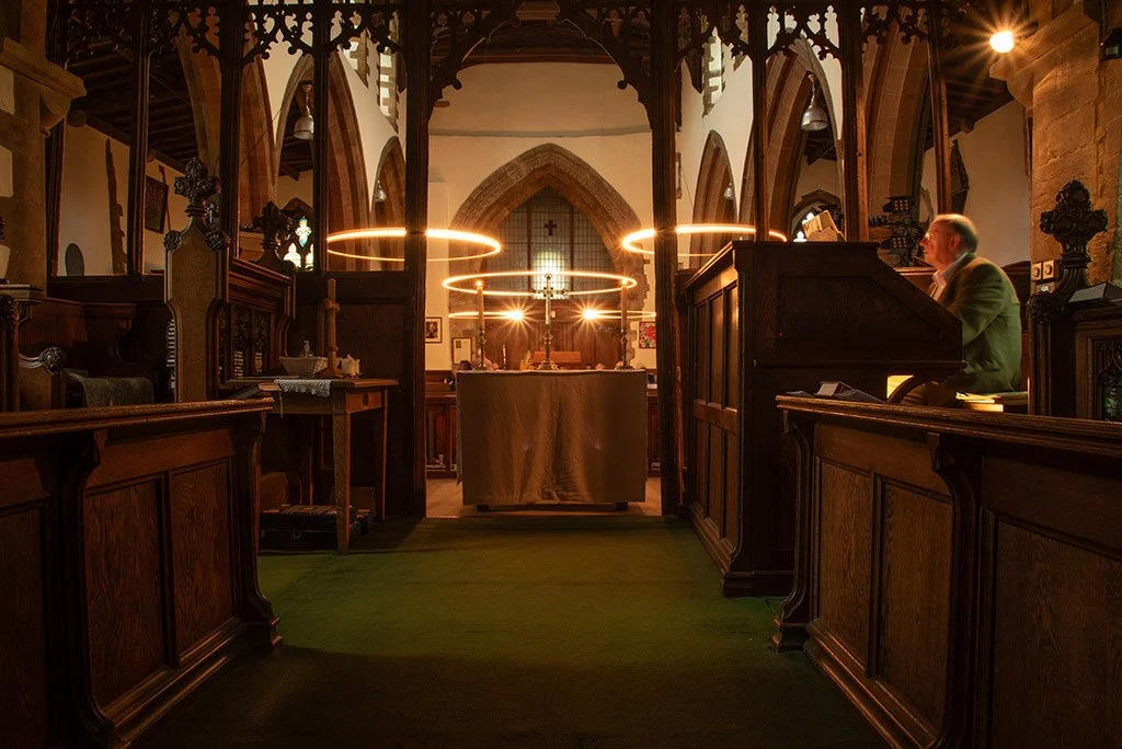 Halo, All Saints Church, Earls Barton – Tobias Zehntner, 2025. Image Andy Eathorne (5) - Fermynwoods Contemporary Art.jpg